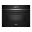 79116520/1/CM776G1B1B Refurbished Siemens iQ700 Built In 45L Combination Microwave Oven - Black
