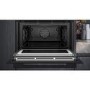 Refurbished Siemens iQ700 Built In 45L Combination Microwave Oven - Black