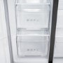 electriQ 513 Litre Side-by-Side American Fridge Freezer – Stainless Steel