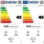 electriQ 513 Litre Side-by-Side American Fridge Freezer – Stainless Steel