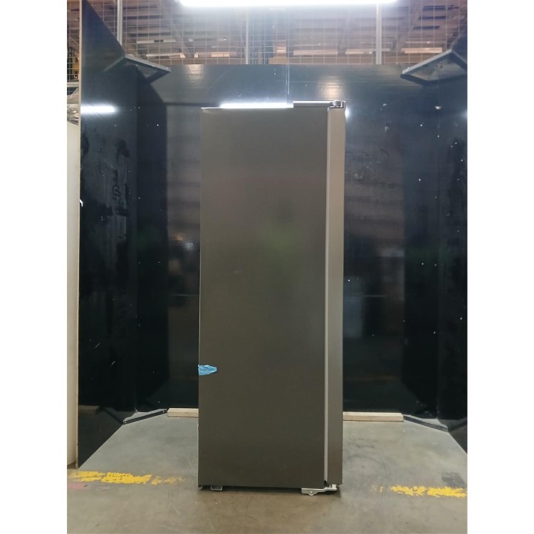Refurbished electriQ 513 Litre Side-by-Side American Fridge Freezer – Stainless Steel