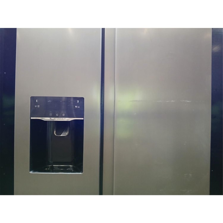 Refurbished electriQ 513 Litre Side-by-Side American Fridge Freezer – Stainless Steel
