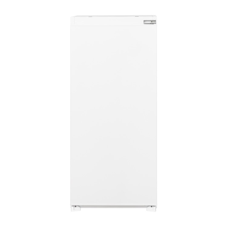 electriQ 193 Litre 123cm Integrated In-Column Larder Fridge with Sliding Door Hinge