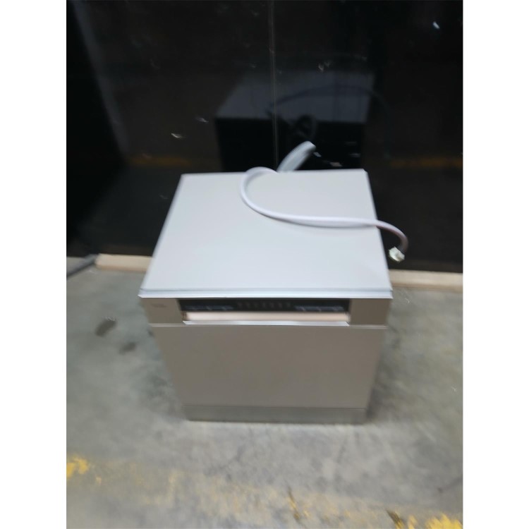 GRADE A2 - electriQ XL Mini Table Top Dishwasher - Silver