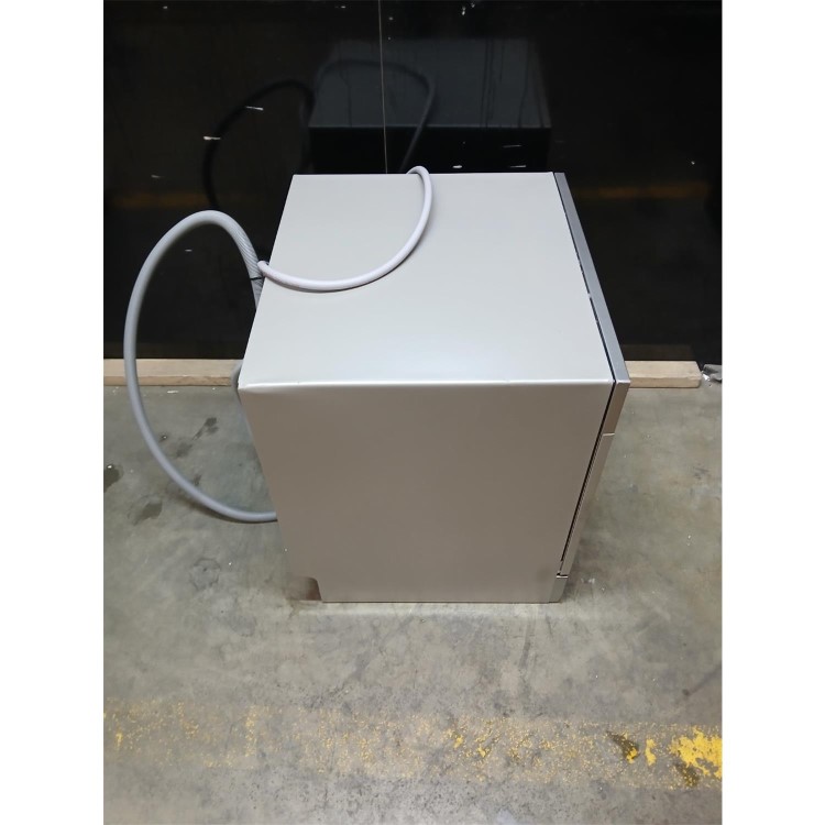 GRADE A2 - electriQ XL Mini Table Top Dishwasher - Silver