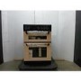 Refurbished electriQ 60cm Double Oven Electric Cooker - Cream