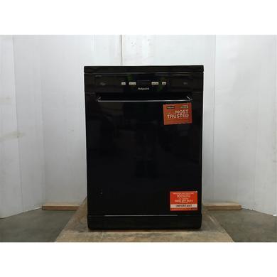 Refurbished Hotpoint Extra Freestanding Dishwasher - ActiveDry Black