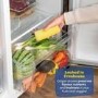 Refurbished Russell Hobbs 439 Litre Side-By-Side American Fridge Freezer - Black