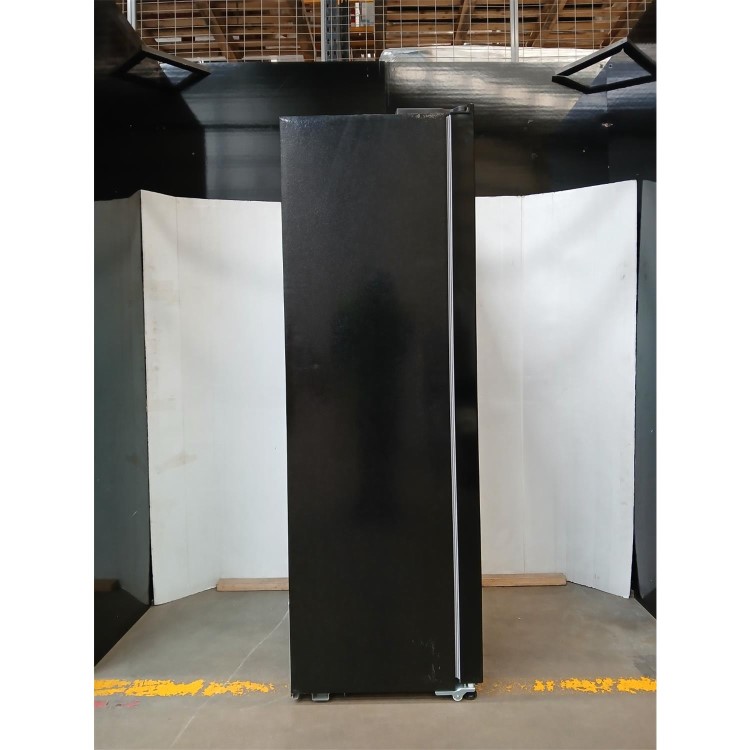 Refurbished Russell Hobbs 439 Litre Side-By-Side American Fridge Freezer - Black