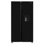 Refurbished Russell Hobbs 439 Litre Side-By-Side American Fridge Freezer - Black