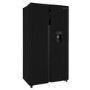 Refurbished Russell Hobbs 439 Litre Side-By-Side American Fridge Freezer - Black