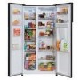 Refurbished Russell Hobbs 439 Litre Side-By-Side American Fridge Freezer - Black