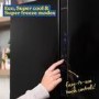 Refurbished Russell Hobbs 439 Litre Side-By-Side American Fridge Freezer - Black
