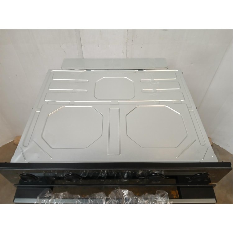Refurbished Hisense Hi6 BUD714221ADBG Built-Under Electric Double Oven - Black