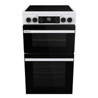 Refurbished Hisense HDCEC5C10W 50cm Electric Cooker with Air Fry - White