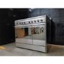 Refurbished Smeg Concert Double Oven 90cm Electric Range Cooker With Ceramic Hob - Stainless Steel