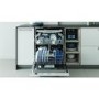 Refurbished Indesit Fast&Clean Integrated Dishwasher - D-Rated White control panel
