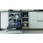 Refurbished Indesit Fast&Clean Integrated Dishwasher - D-Rated White control panel