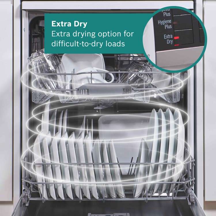 Refurbished Bosch Series 2 Freestanding Dishwasher - VarioSpeed Plus White