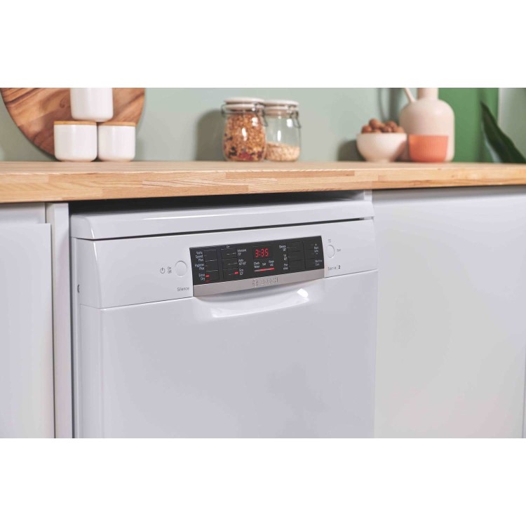 Refurbished Bosch Series 2 Freestanding Dishwasher - VarioSpeed Plus White