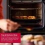 Refurbished Neff N50 B3ACE4AG3B Slide and Hide Electric Single Oven - Graphite