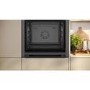 Refurbished Neff N50 B3ACE4AG3B Slide and Hide Electric Single Oven - Graphite