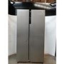 Refurbished Beko 532 Litre Side by Side American Fridge Freezer - Brushed Steel