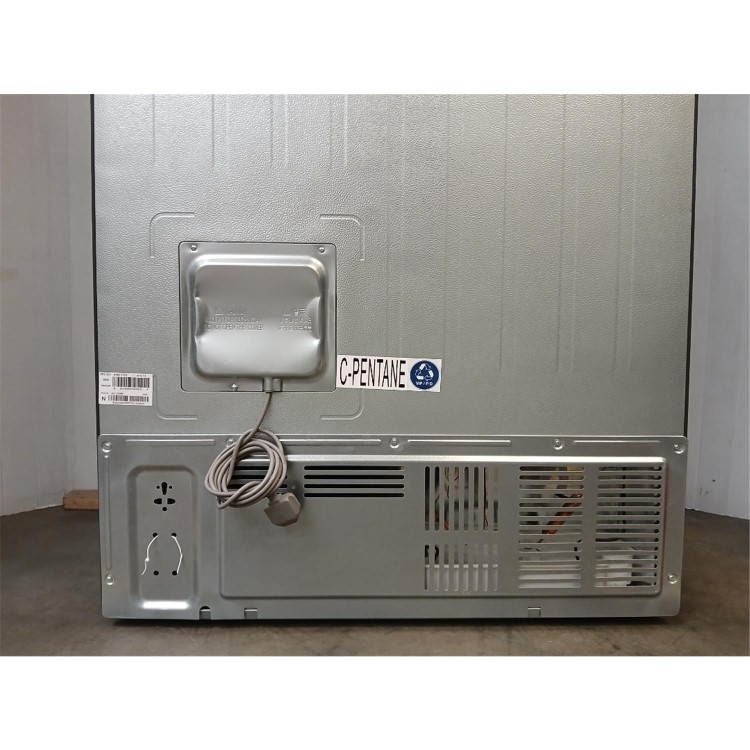Refurbished Beko 532 Litre Side by Side American Fridge Freezer - Brushed Steel