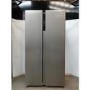 Refurbished Beko 532 Litre Side by Side American Fridge Freezer - Brushed Steel