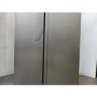 Refurbished Beko 532 Litre Side by Side American Fridge Freezer - Brushed Steel