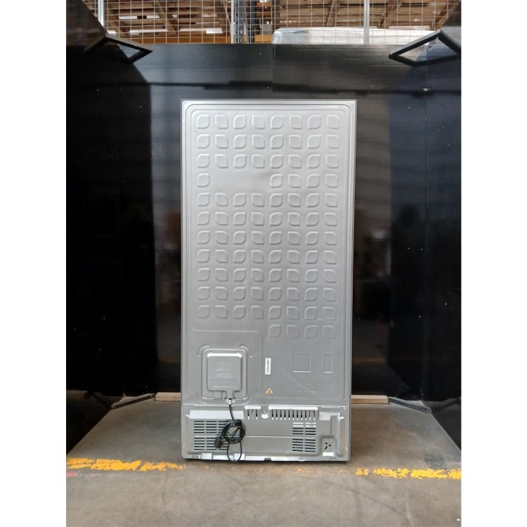 Refurbished Fridgemaster MS83430ES 441 Litre Side-By-Side American Fridge Freezer - Silver