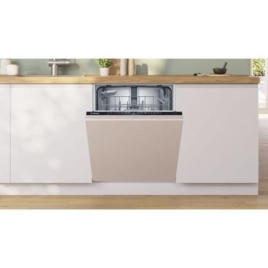 Refurbished Bosch SMV2HTX02G Series 2 Integrated Dishwasher - Smart Wi-Fi D-Rated Black control panel