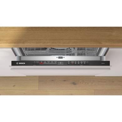 Refurbished Bosch SMV2HTX02G Series 2 Integrated Dishwasher - Smart Wi-Fi D-Rated Black control panel