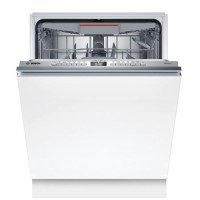Refurbished Bosch Series 6 Integrated Dishwasher - Smart Wi-Fi B-Rated Silver control panel