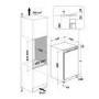 Refurbished Hotpoint 91 Litre Integrated Under Counter Freezer