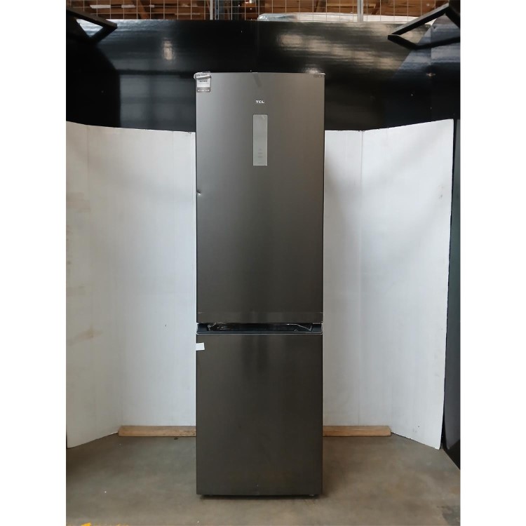 Refurbished TCL RP282BXE0UK 282 Litre 70/30 Freestanding Fridge Freezer - Stainless Steel