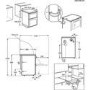 AEG 55cm Gas Cooker with Lid - White