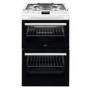 AEG 55cm Gas Cooker with Lid - White