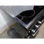 Refurbished electriQ 60cm Single Oven Cooker with Ceramic Hob - Black