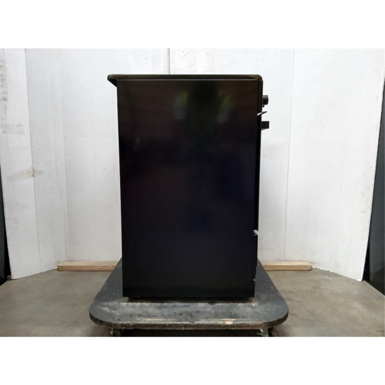 Refurbished electriQ 60cm Single Oven Cooker with Ceramic Hob - Black