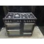 Refurbished 100cm Quad Cavity Gas Range Cooker Black
