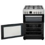 Refurbished electriQ 60cm Dual Fuel Cooker - Stainless Steel