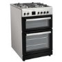 Refurbished electriQ 60cm Dual Fuel Cooker - Stainless Steel