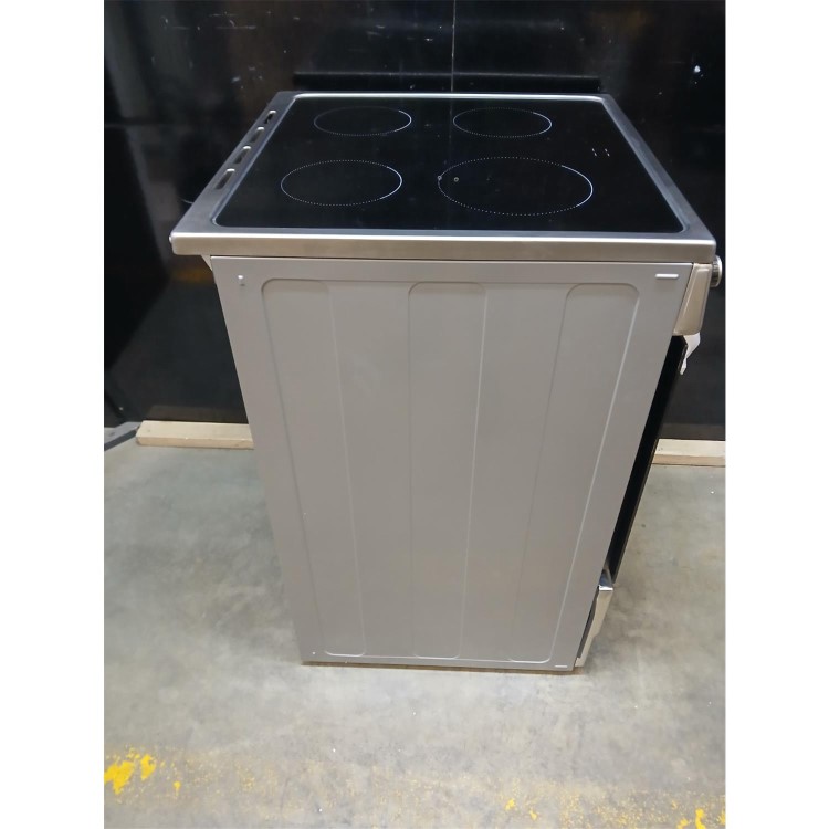 Refurbished 60cm Ceramic Single Cavity Cooker - Stainless Steel