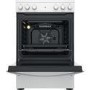 Refurbished Indesit 60cm Electric Cooker With Ceramic Hob - White