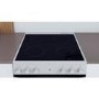 Refurbished Indesit 60cm Electric Cooker With Ceramic Hob - White