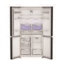 Refurbished Hotpoint HPGF 6564 XK4UK Total No Frost American Fridge Freezer with Fresh Shield - Dark Inox