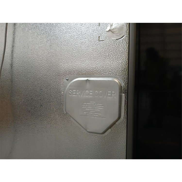 Refurbished Hotpoint HPGF 6564 XK4UK Total No Frost American Fridge Freezer with Fresh Shield - Dark Inox
