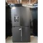 Refurbished Hotpoint HPGF 6564 XK4UK Total No Frost American Fridge Freezer with Fresh Shield - Dark Inox