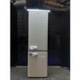 Refurbished electriQ 244 Litre 60/40 Retro Freestanding Fridge Freezer - Cream